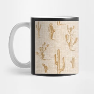 Cacti Canvas - honey Mug